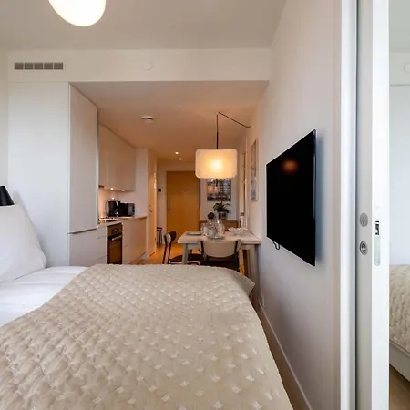Cozy 9th Floor In Vesterbro Kopenhagen