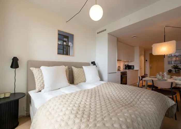 Cozy 9th Floor In Vesterbro Appartamento *