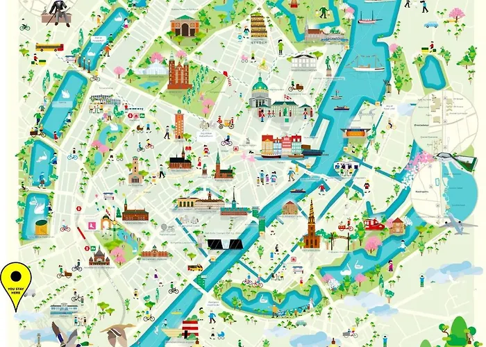 Cozy 9th Floor In Vesterbro