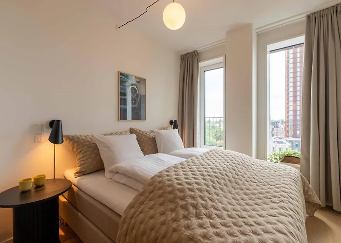 Апартаменты Cozy 9th Floor In Vesterbro *