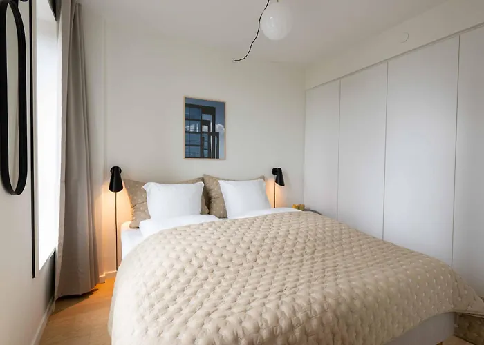 Cozy 9th Floor In Vesterbro Копенгаген