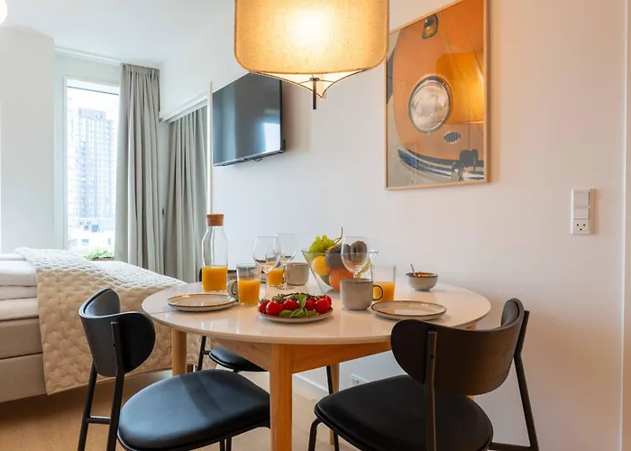 Cozy 9th Floor In Vesterbro