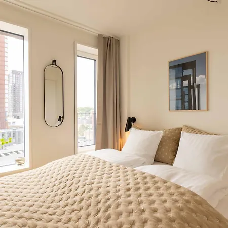 Cozy 9th Floor In Vesterbro Daire *